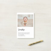 Post-it® Moderne Simple Meilleure grand-mère toujours Meill (Sur un bureau)