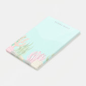 Post-it® Moderne Tendance Simple Tropical Mer Féminin  (Incliné)