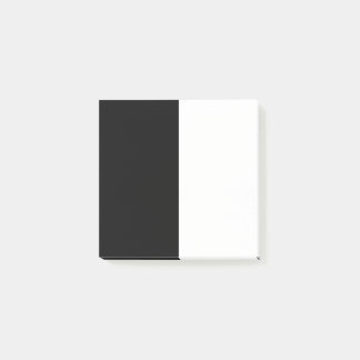 Post-it® moitié blanc noir moitié noir moitié noir blanc