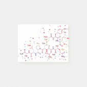 Post-it® Molécule d'oxytocine, molécules de l'amour (Devant)