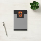 Post-it® Molon Labe Laurels guerrier spartiate en feu (Bureau)