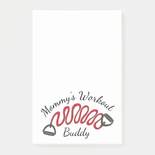 Post-it® Mommy's Workout Buddy Exercise Resistance Band (Devant)