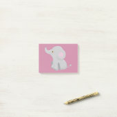 Post-it® Mon bébé éléphant (Sur un bureau)