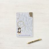 Post-it® Mon Berner a mangé mon plan de cours (Sur un bureau)