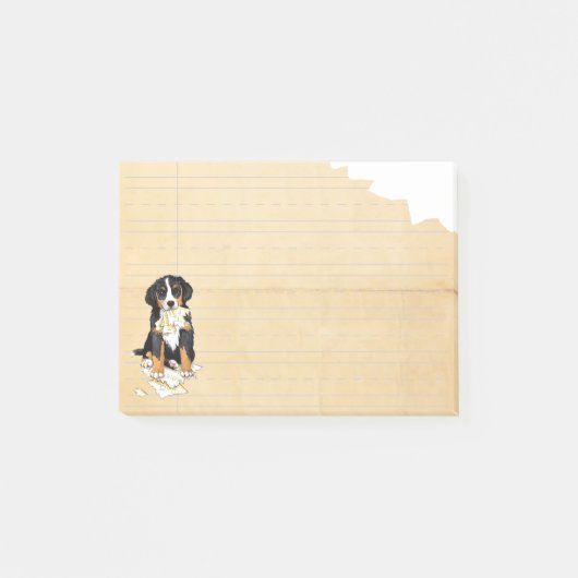 Post-it® Mon Berner a mangé mon travail (Devant)
