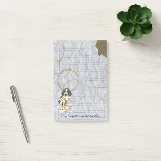 Post-it® Mon Bluetick Ate Mon plan de leçon (Bureau)