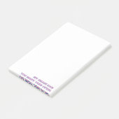 Post-it® Mon Cerveau A Trop D'Onglets Ouvrir Post Notes (Incliné)