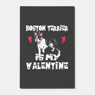 Post-it® Mon chien Boston Terrier est mon animal de la Sain