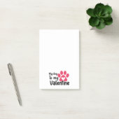 Post-it® Mon chien est mon valentin (Bureau)