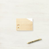 Post-it® Mon cocker a mangé mon travail (Sur un bureau)