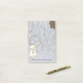 Post-it® Mon Coton A Mangé Mon Plan De Leçon (Sur un bureau)