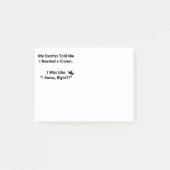 Post-it® Mon dentiste m'a dit (Devant)