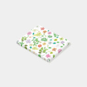 Post-it® Mon design de fleurs 6 (Incliné)
