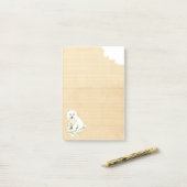 Post-it® Mon Eskie A Mangé Ma Maison (Sur un bureau)