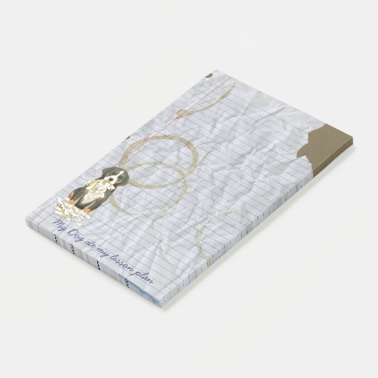 Post-it® Mon GSMD a mangé mon plan de leçon (Incliné)