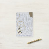 Post-it® Mon Husky a mangé mon plan de leçon (Sur un bureau)