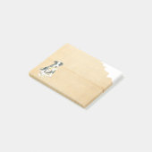 Post-it® Mon pitbull a mangé mon travail (Incliné)