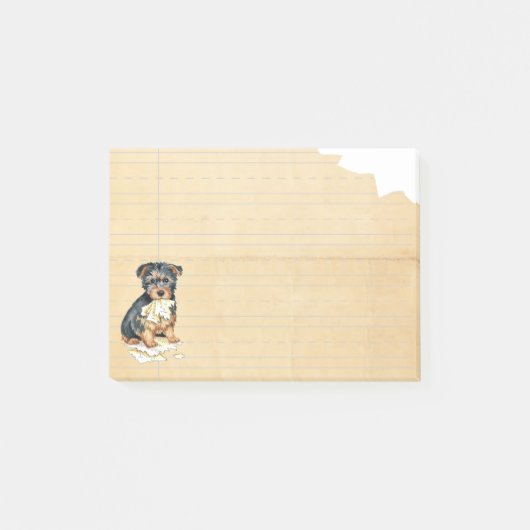 Post-it® Mon Terrier Australien A Mangé Mes Devoirs (Devant)