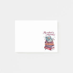 Post-it® Mon week-end est entièrement réservé