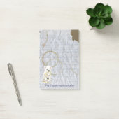 Post-it® Mon Westie a mangé mon plan de cours (Bureau)