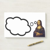 Post-it® Mona Lisa (Sur un bureau)