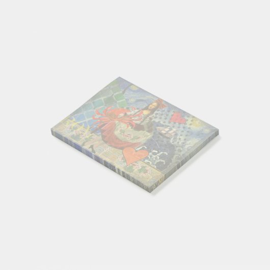 Post-it® Mona Lisa Fun Zodiac Whimsical (Incliné)