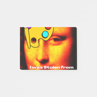 Post-it® mona lisa painting story