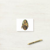 Post-it® Mona Lisa Practicting Violon ou Viola (Sur un bureau)