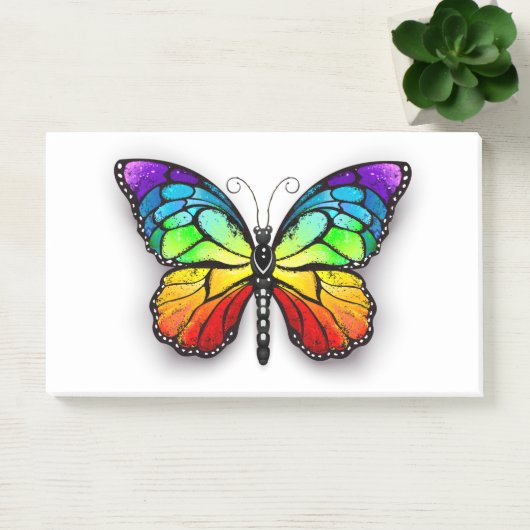 Post-it® Monarque papillon arc-en-ciel (Bureau)