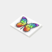 Post-it® Monarque papillon arc-en-ciel (Incliné)