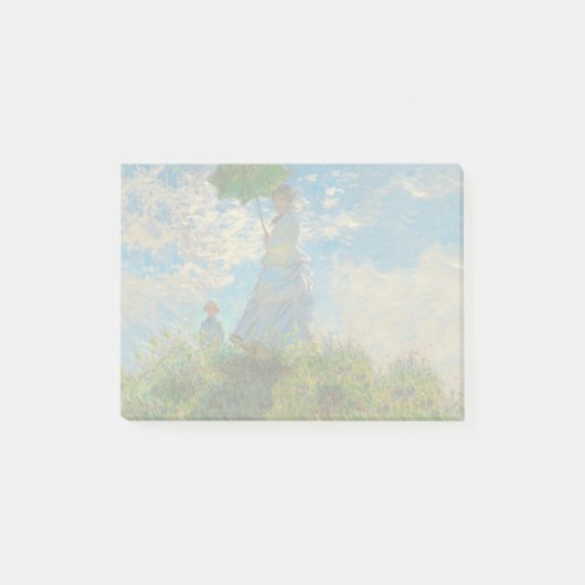 Post-it® Monet Femme Parasol Impressionnisme (Devant)