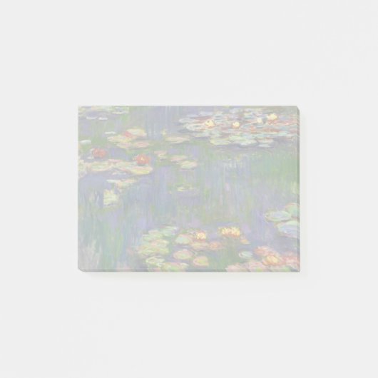 Post-it® Monet Water Lilies Chef-d'oeuvre Peinture (Devant)