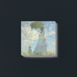 Post-it® Monet Woman avec un parasol<br><div class="desc">Post-it Notes mettant en vedette la femme de Claude Monet,  Camille,  qui tient un parasol,  et son fils,  Jean,  qui se promène dans un champ vert vif soufflé par le vent pendant une journée d’été. Un grand cadeau Monet pour les amateurs d'impressionnisme et d'art français.</div>