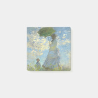Monet Woman avec un parasol