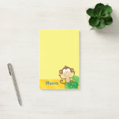 Post-it® Monkey in the Jungle Notes postales personnalisées (Bureau)