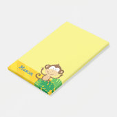 Post-it® Monkey in the Jungle Notes postales personnalisées (Incliné)