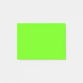 Post-it® Monochromatique vert brillant (Devant)