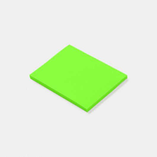 Post-it® Monochromatique vert brillant (Incliné)