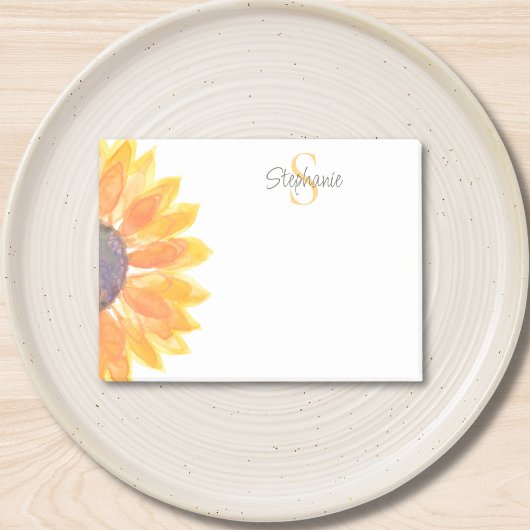 Post-it® Monogram Floral