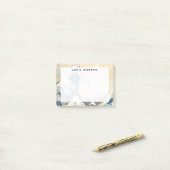 Post-it® Monogram Katsushika Hokusai, Grande vague Kanagawa (Sur un bureau)