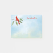 Post-it® Monogramme Aquarelle Bleu Vert Rouge Cardinal Oise (Devant)