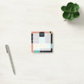 Post-it® Monogramme | Blocs géométriques (Bureau)