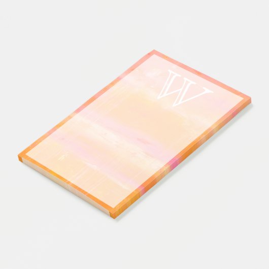 Post-it® Monogramme | Ciel des Caraïbes (Incliné)