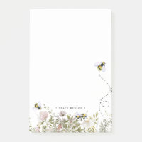 Monogramme d'abeille floral peigne personnalisée