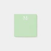 Post-it® Monogramme de nom personnalisé (Devant)