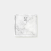 Post-it® Monogramme et bloc-notes de nom personnalisés mode (Devant)