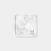 Post-it® Monogramme et bloc-notes de nom personnalisés mode (Devant)