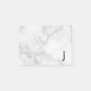 Post-it® Monogramme et nom personnalisés modernes