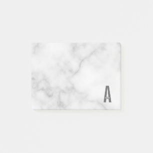Post-it® Monogramme et nom personnalisés modernes