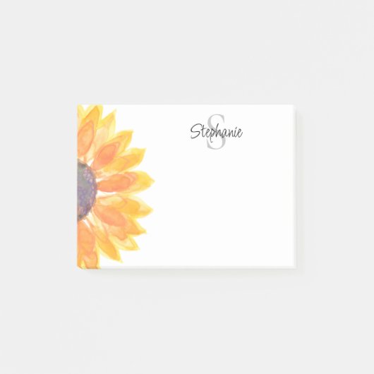 Post-it® Monogramme floral (Devant)